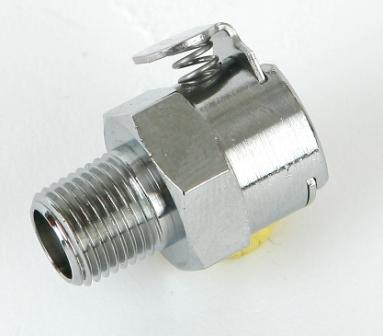 1/8" male pipe thread to female quick connector