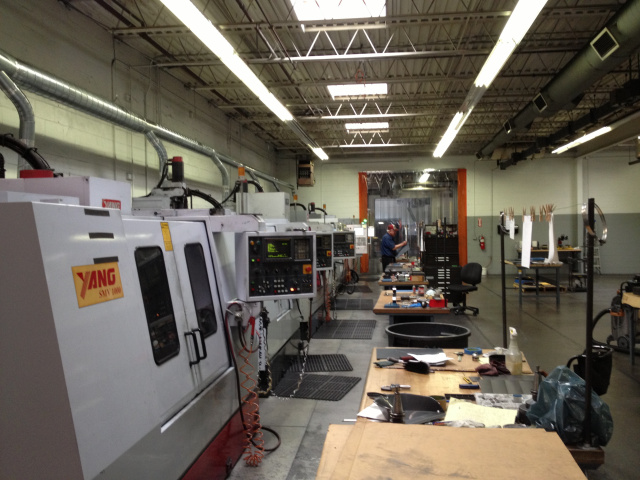 CNC machining Bay